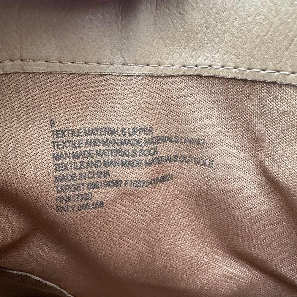 Target Brown Suede Ankle Boots with Block Heel and Side Zipper fall festival 9 - Picture 6 of 7